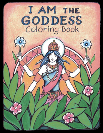 Cover of I AM the Goddess Coloring Book